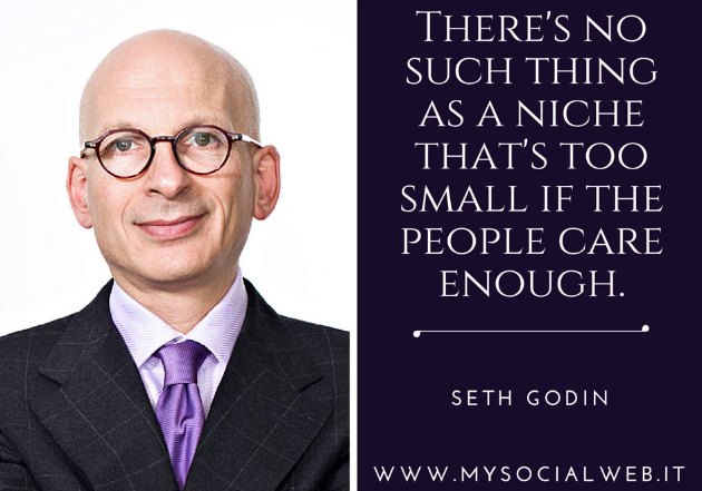 Perché creare un blog di nicchia secondo Seth Godin.