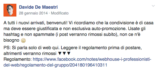 gruppi facebook