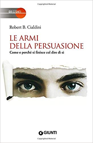 le armi della persuasione, copertina del libro