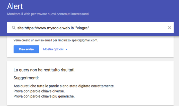 scopri se il tuo sito è stato bucato