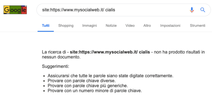 verifica spam