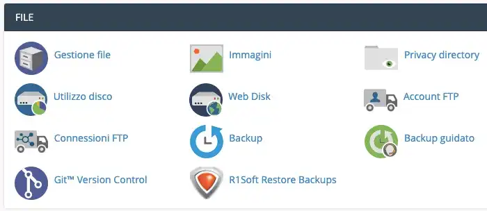 Backup WordPress senza accesso a dashboard