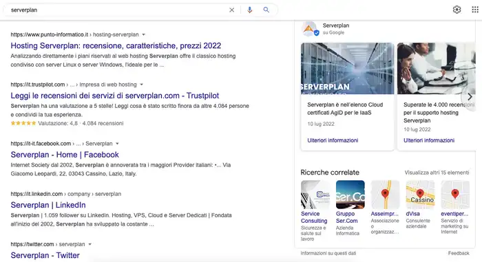 Registra social e siti di recensioni