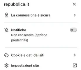 notifiche browser web